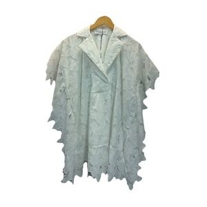 NEW Inclan Studio White Adair Butterfly Kaftan Dress Resort Beach Eyelet SM‎